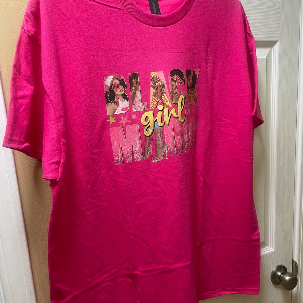 Pink Graphic Kids T-Shirt